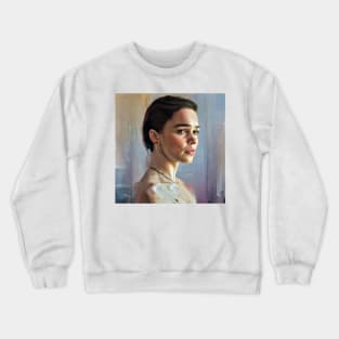 Emilia character study Crewneck Sweatshirt